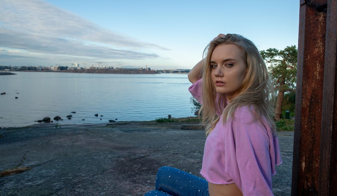 Portrait of a Finnish female streaming producer
